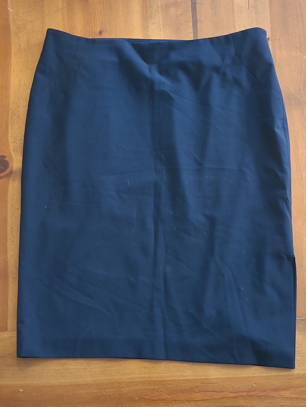Ann Taylor Navy Pencil Skirt